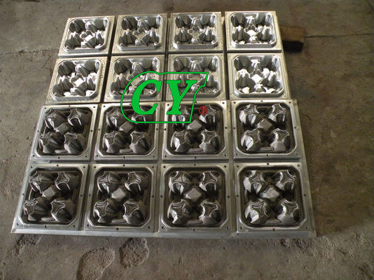 Formowanie pulpy aluminiowej z wieloma wnękami z tolerancją ± 2 mm