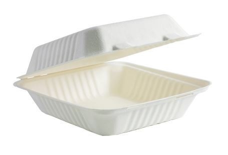 Pulp Molding Non Plastic Clamshell Lunch Box Machine Semi Automatic