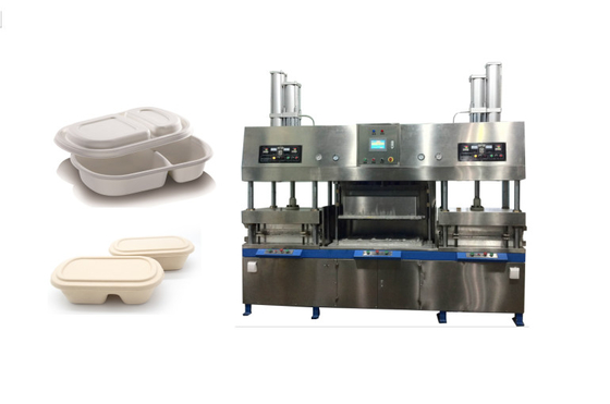 6000KG Pulp Molding Clamshell Lunch Box Machine Ogrzewanie elektryczne