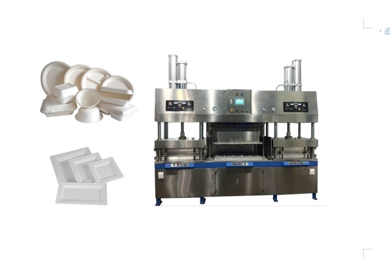 Wymień PP PE Pulp Fibre Salad Bowl Pizza Tray Making Machine