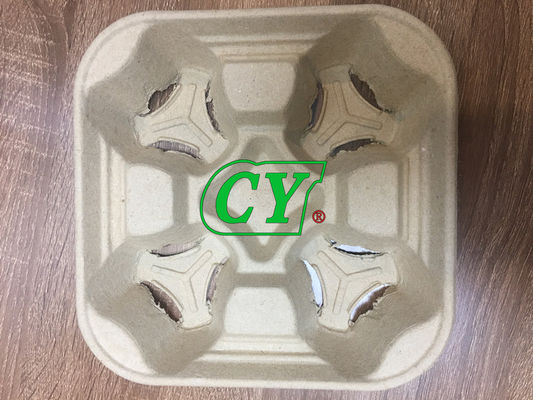 Egg Carton Paper Pulp Maszyna do prasowania na gorąco Ochrona środowiska 20 ton