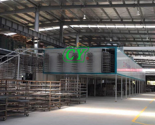Recycle Pulp Drying Machine Pulp Egg Tray Drying Line Oszczędność energii
